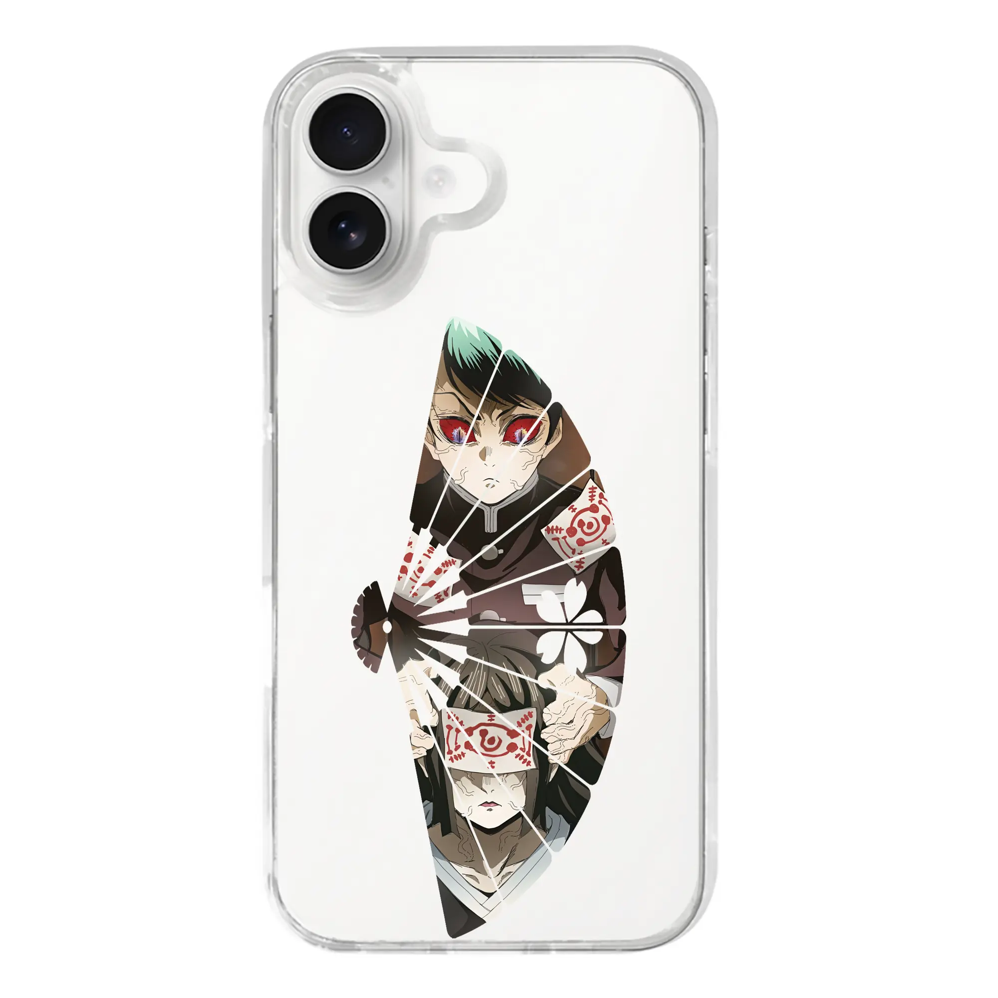 鬼滅の刃 グッズ,愈史郎 - iPhone 17シリーズ 透明スマホケース – 薄型・耐衝撃・精密フィット保護カバー